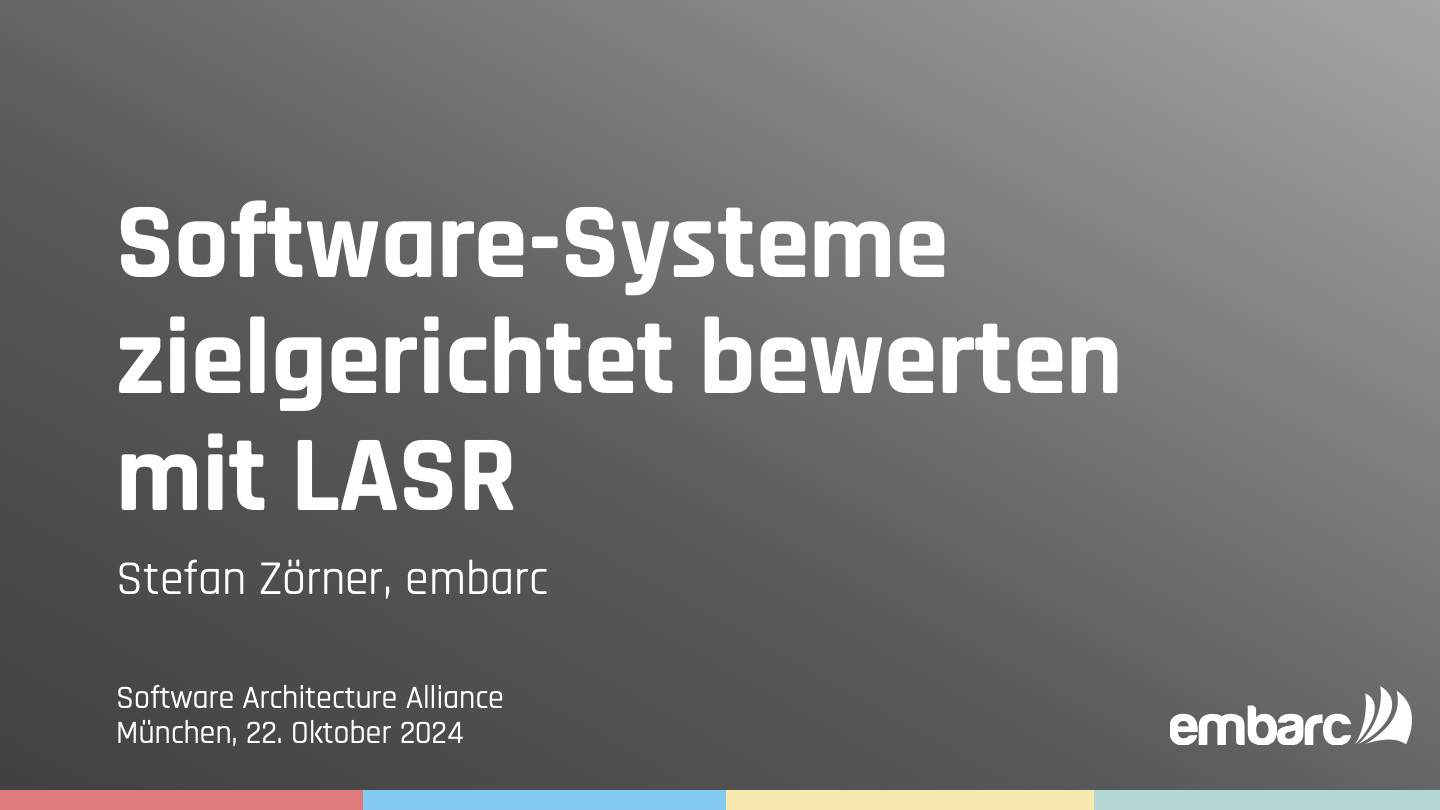 Teaser-Bild für pdf: SAA 2024: Software zielgerichtet bewerten mit LASR